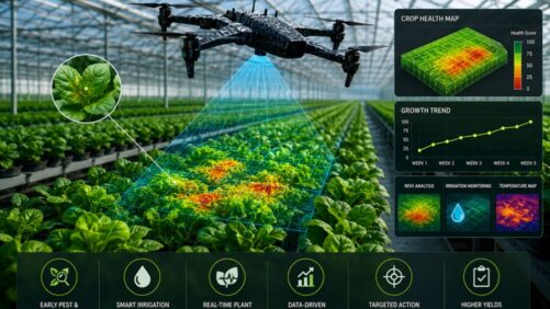 How AI-Powered Drones Are Transforming Greenhouse Crop Monitoring