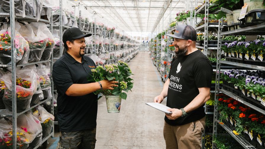 Smith Gardens encourages employees to take a more active role in problem-solving and decision-making.
