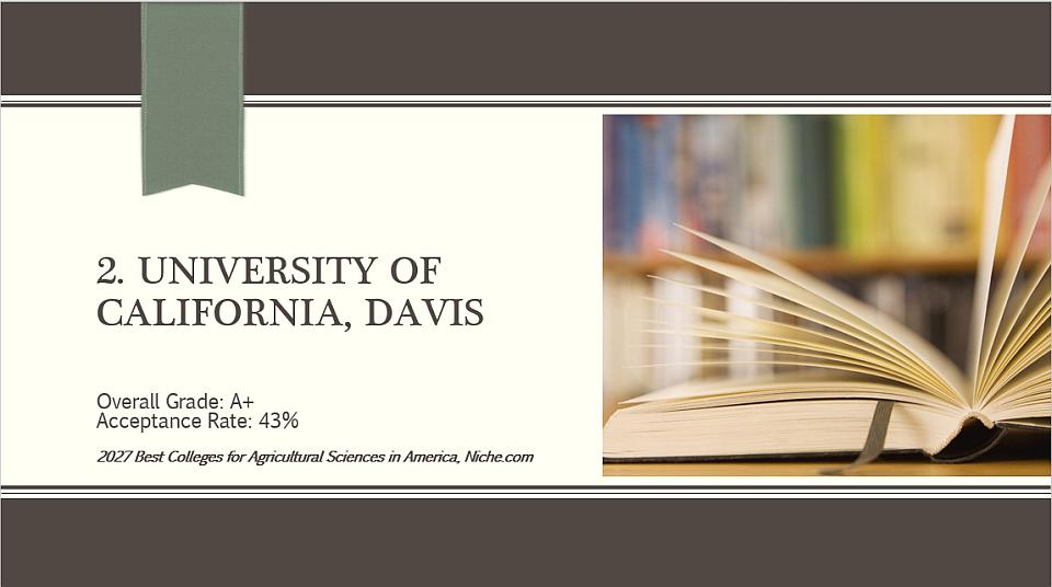 2. University of California, Davis