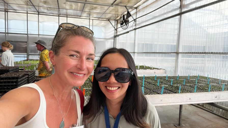 Brie Arthur and Ping Yu at IPPS 2025