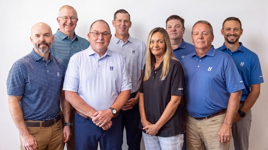 Harrell's new Greenhouse Division team.