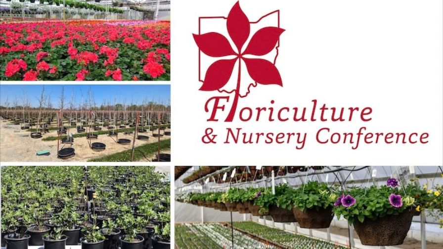 Graphic for the 2026 Ohio Floriculture and Nursery Conference.