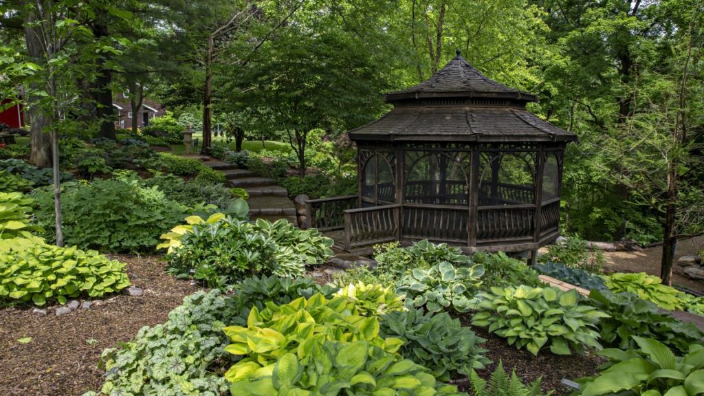 The Hornbaker display gardens and arboretum draw visitors from Chicagoland and across the Midwest.
