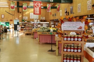 The fresh produce department