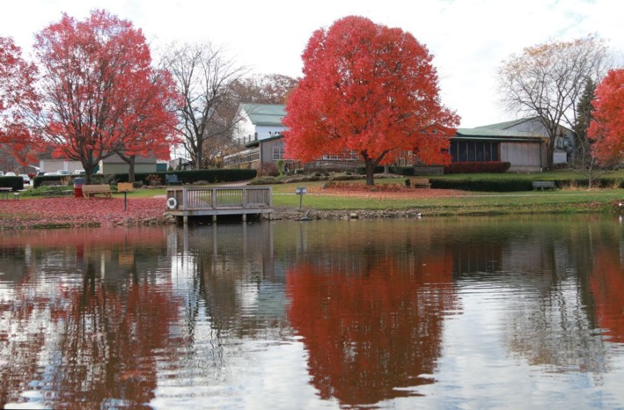 Road view of White House Fruit Farm