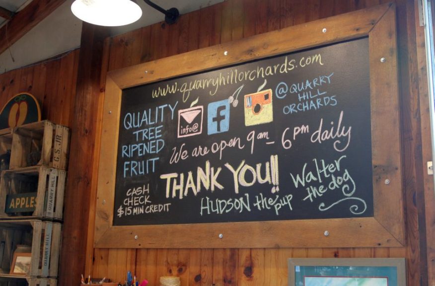 Marketing Platform: A Chalk Board Sign 