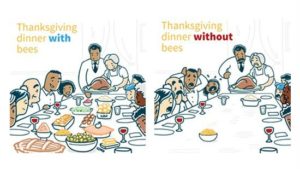 Partnership Highlights Key Role Bees Play In Thanksgiving Meal