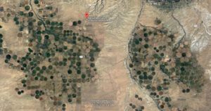 Google Earth reveals the immense size of NAPI. Take note of the red marker: That indicates the entire city of Farmington, NM, which is drawfed by NAPI's huge pivot fields.