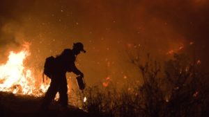 Wildfires Rage on California Wine Country