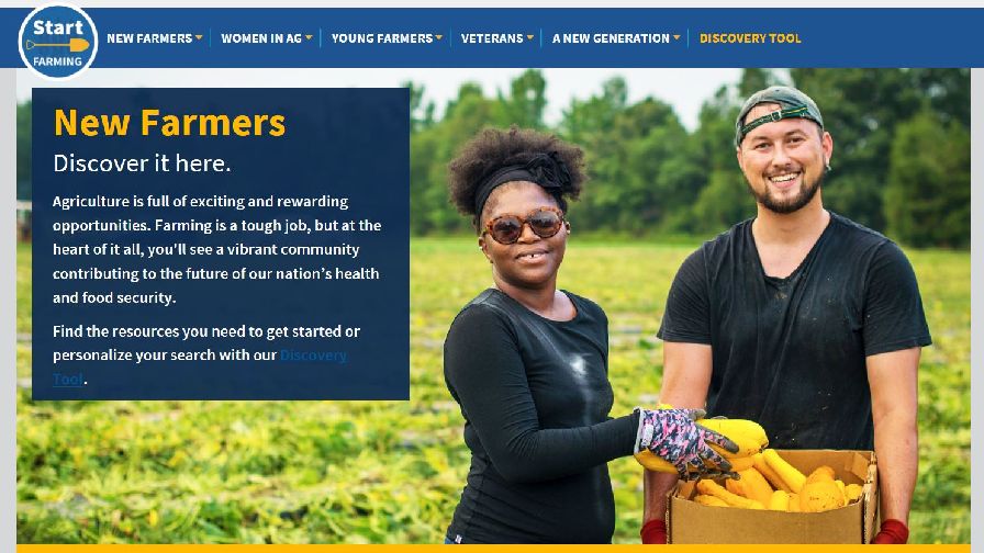 USDA Offers Online Tools for New Growers