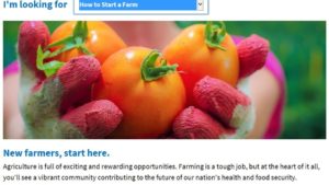 USDA Websites Perfect for New Growers