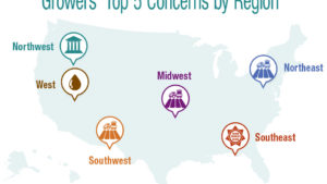 Location Matters When it Comes to State of the Fruit Industry Responses