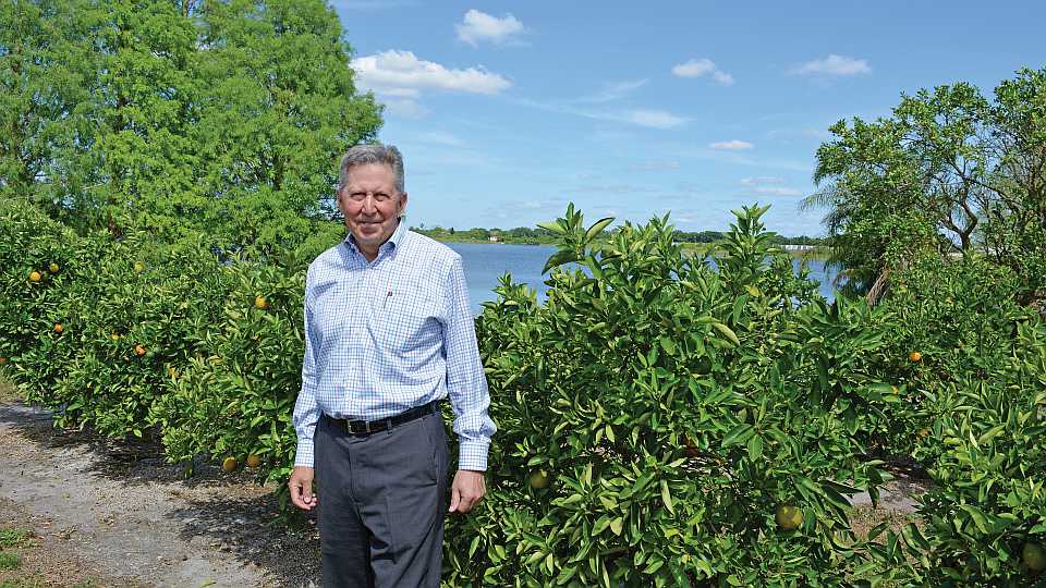 2019 Citrus Achievement Award winner Bob Behr