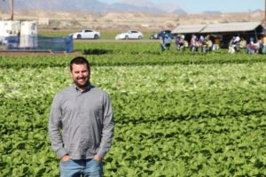 Farm Manager Mike Clements