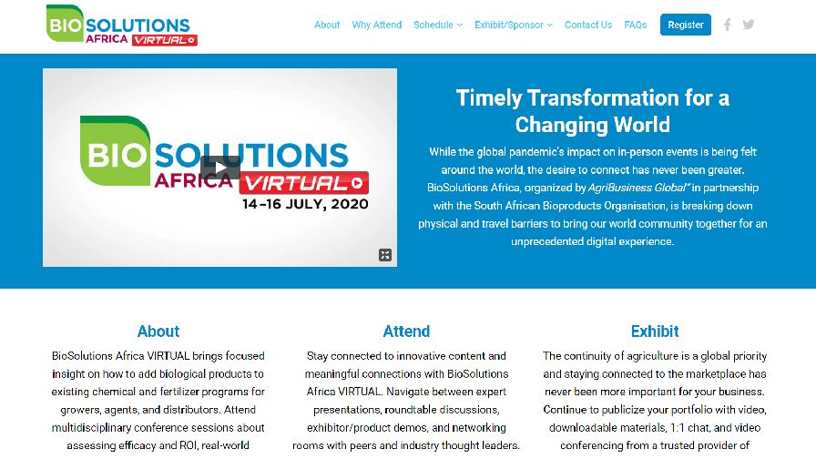 You Can Attend BioSolutions Africa Next Week
