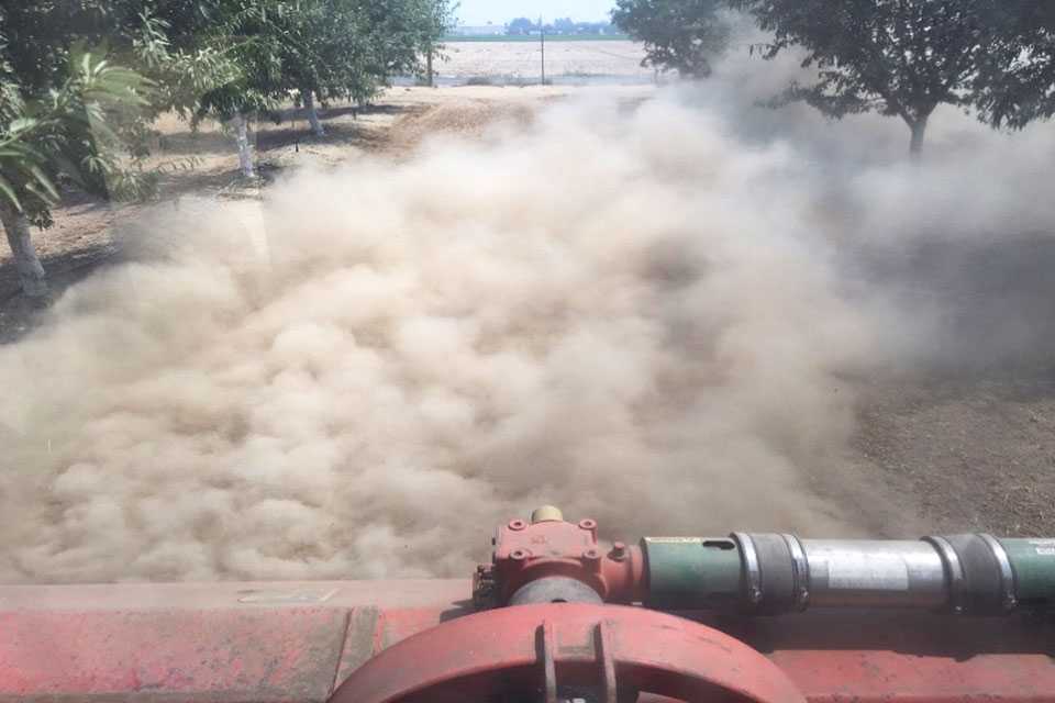 Potential Impacts of Orchard Dust on Almonds