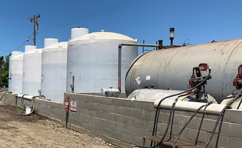 Stock tanks for biofertilizers and biostimulants
