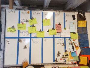 Park Ridge open task board