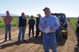 Taylor Farms welcomes us to its Mission Ranches location