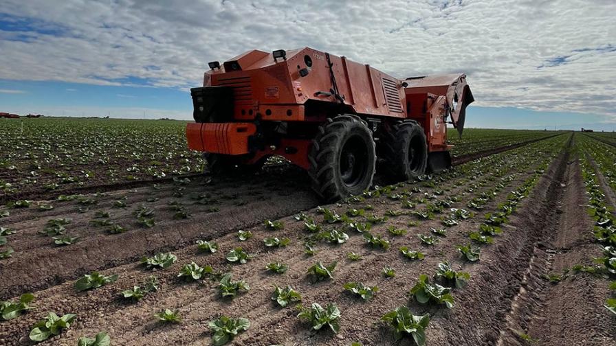 FarmWise Titan in the field