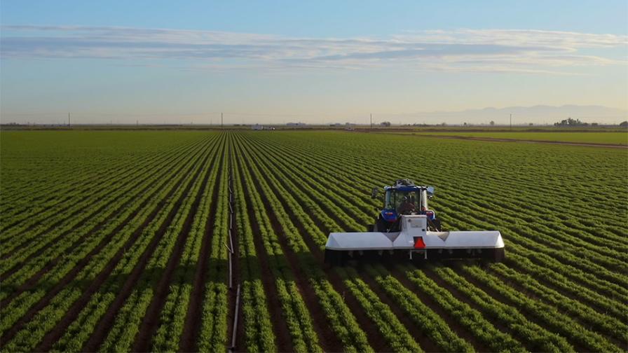 Verdant Robotics drone shot