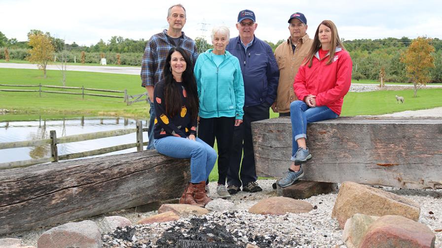 Patterson family of Patterson Fruit Farm