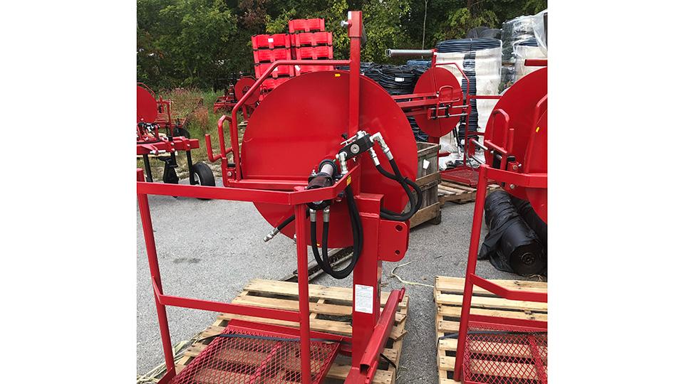 JM Shirk Manufacturing Hydraulic Winder