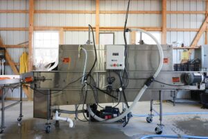 Rinse conveyor (AZS Brusher Equipment) 