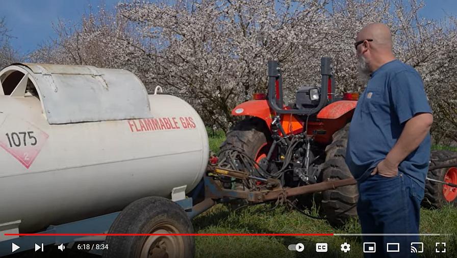 Watch As Organic Weed Control Comes Natural for This Almond Grower (Video)