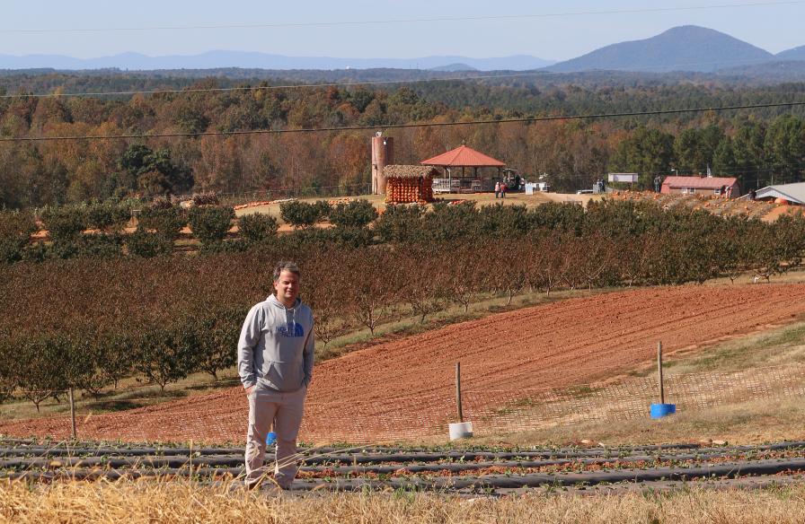 Scenic view of Jaemore Farms and its leader