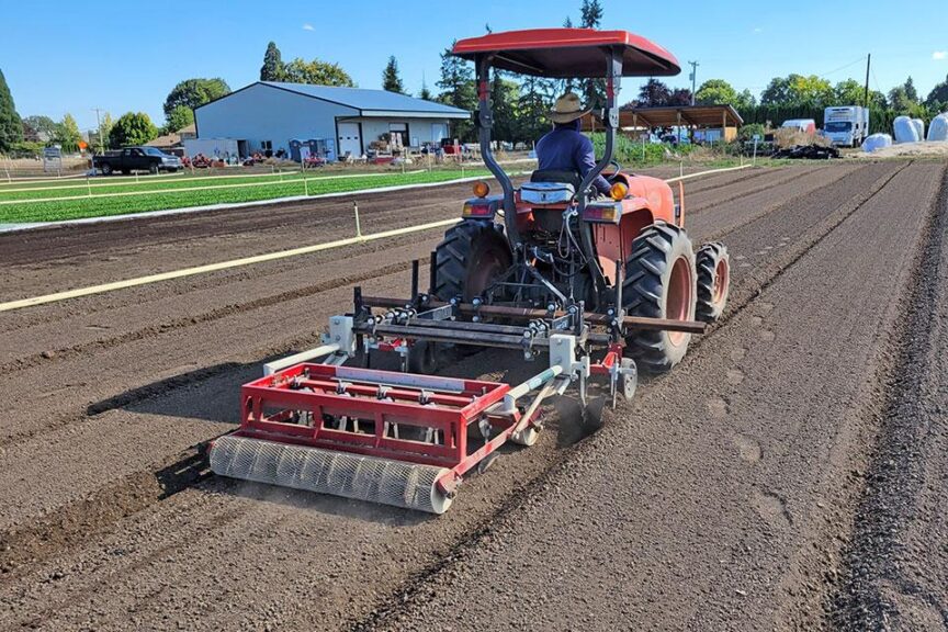Custom bed cultivator (Sutton Ag Enterprises)