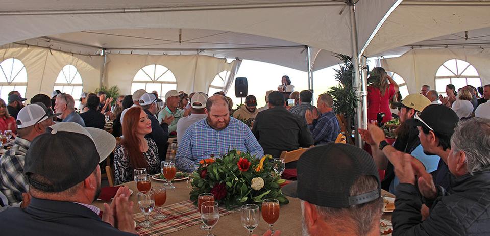 2023 Grower Achievement Award gathering at JV Smith Cos.