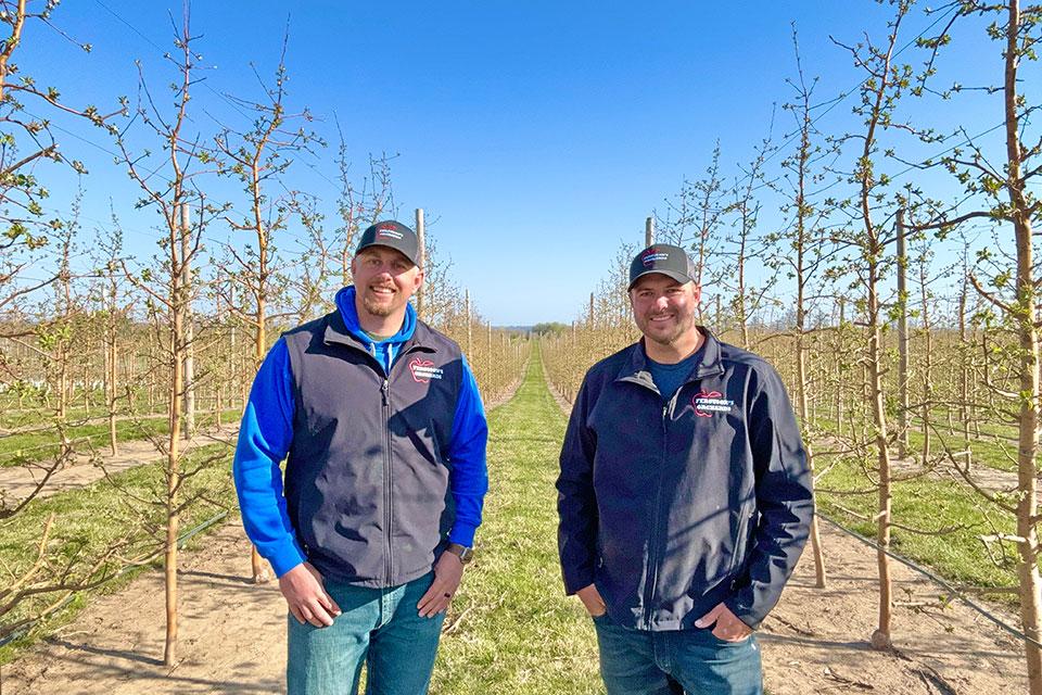 Andy and Joe Ferguson of Ferguson Orchards