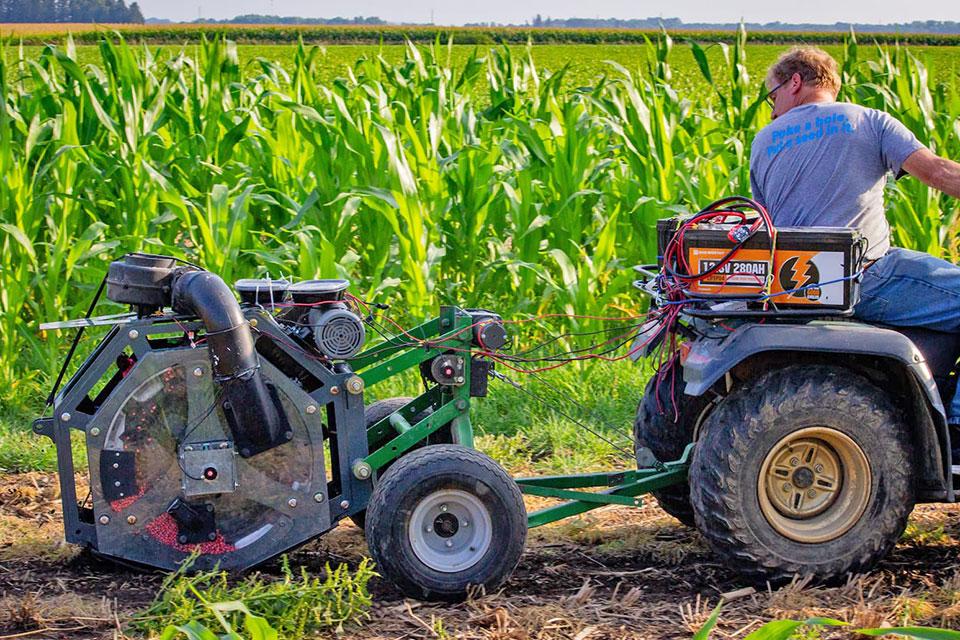 ReEnvision Ag Inc. planter in profile