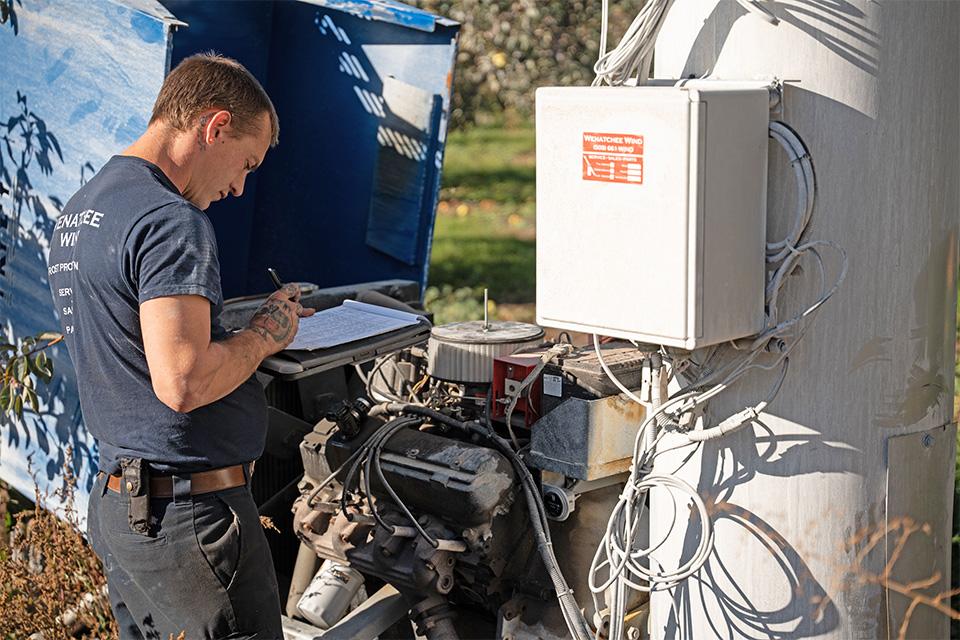 wind machine inspection