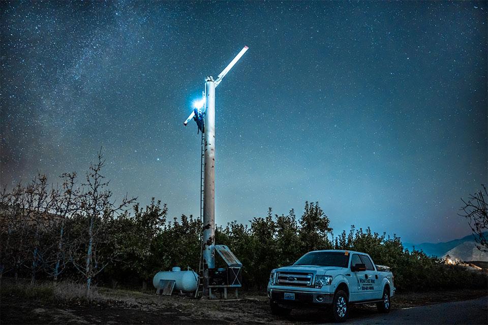Orchard Ops: Make Wind Machine Maintenance a High Priority