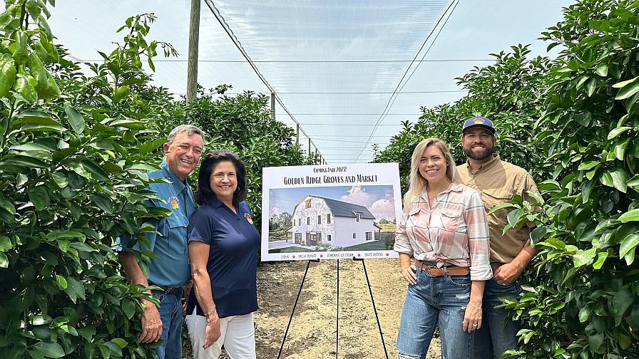 Citrus Under Protective Screen Tech at Heart of New Agritourism Destination