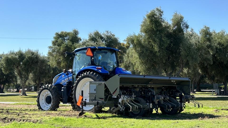 New Holland specialty tractor at FIRA USA 2025