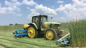 Polter Shop Built Roller/Crimper and Monosem Planter