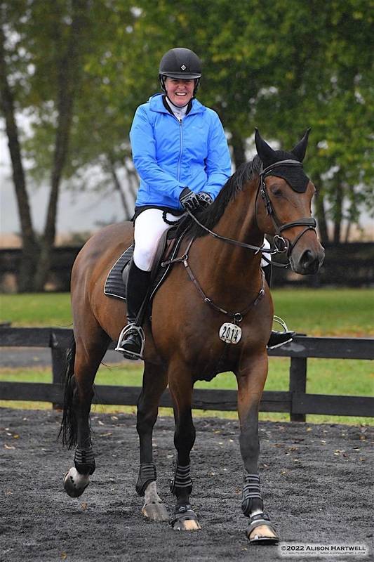 Melissa Strawser and Darwin De Mars Master 20,000 HITS Open Prix at