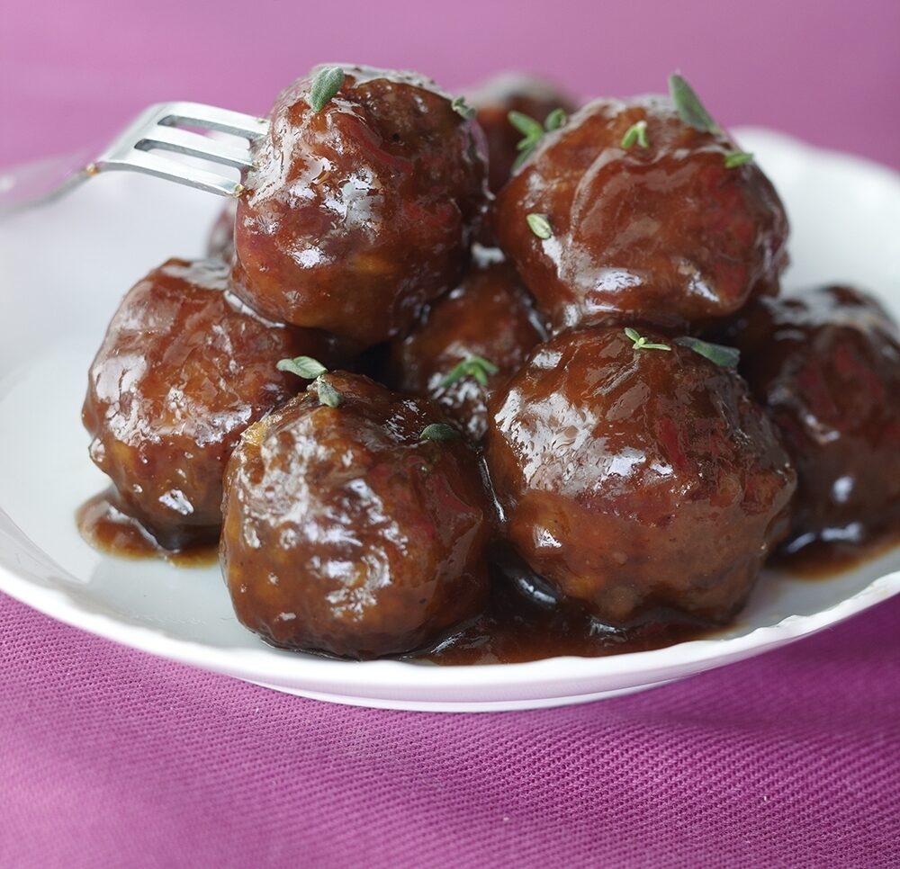Maple Meatballs