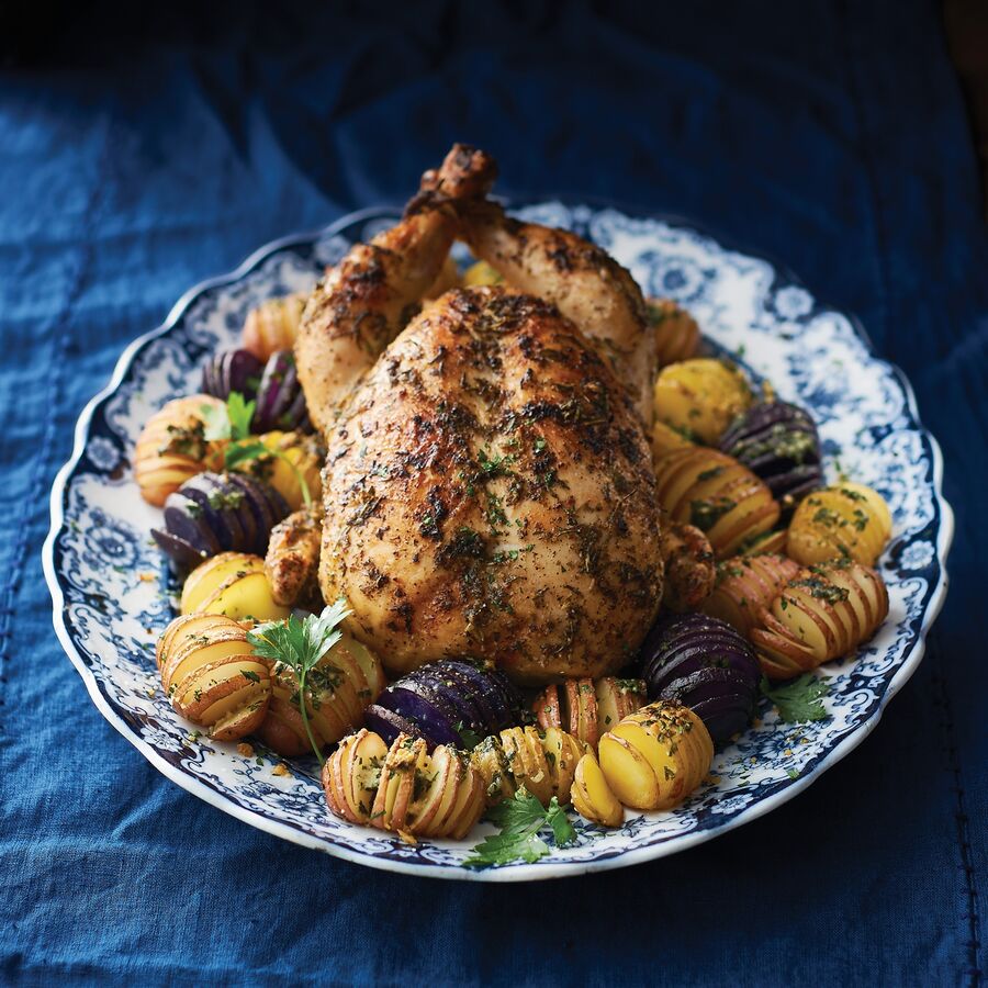 Mini Hasselback Potatoes Recipe Life Beautiful