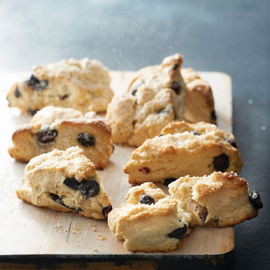 Light Blueberry Scones Recipe LifeBeautiful