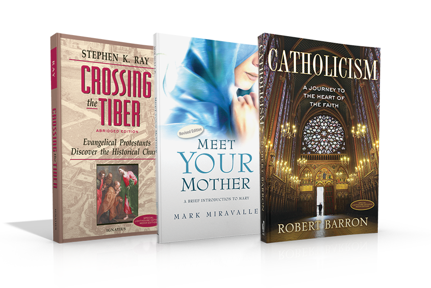 3 Book Bundle Crossing The Tiber Catholicism And Meet Your Mother Lighthouse Catholic Media