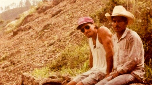 Ketover with a Honduran friend