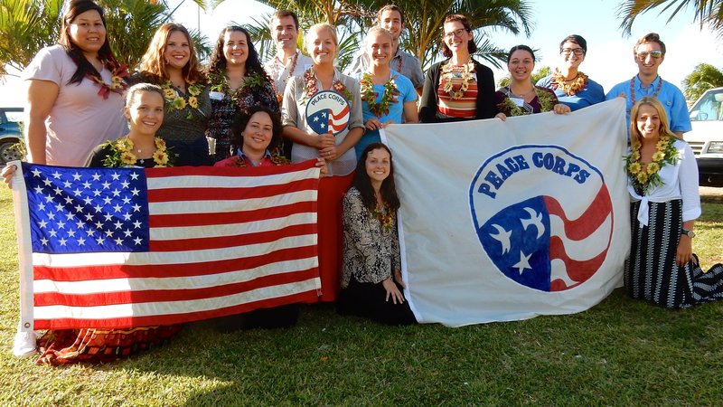 Group 80 arrives in Tonga.