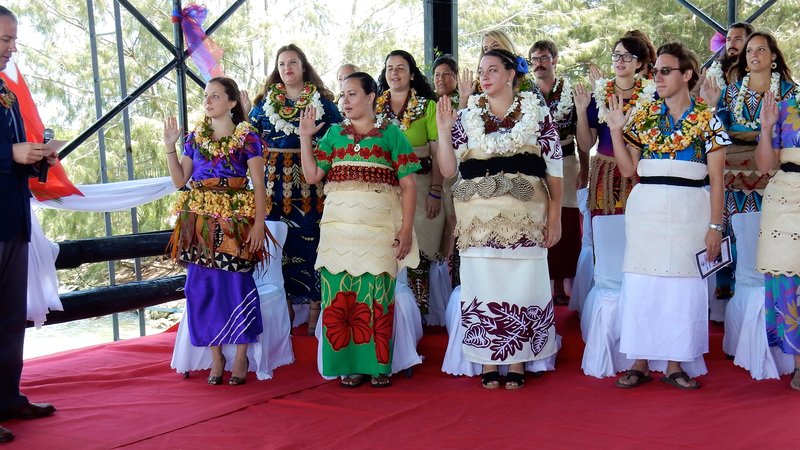Group 80 takes the oath at Swearing-In Ceremony (November, 2015)