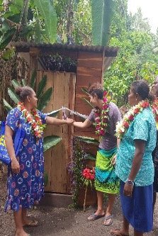 Toilet official opening