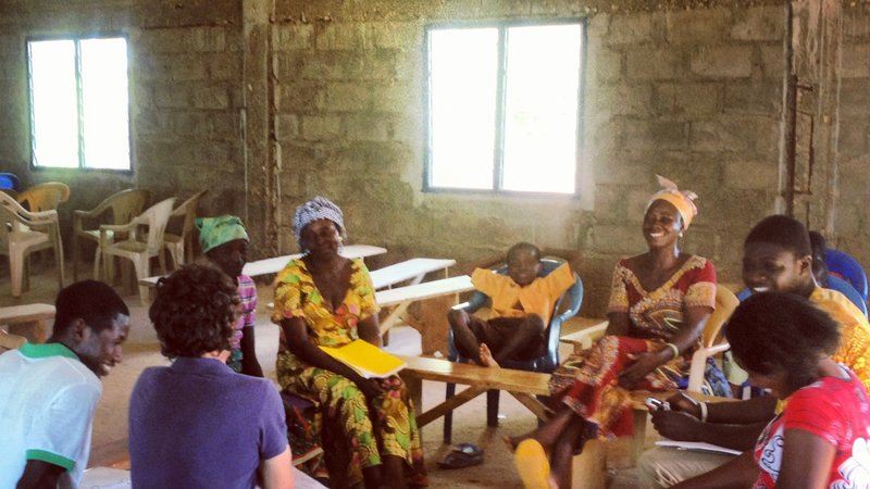 Years after finishing Peace Corps, Travis returned to Ghana to create "Nakom"