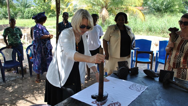 Acting Director puts her stamp on Togolese entrepreneurship